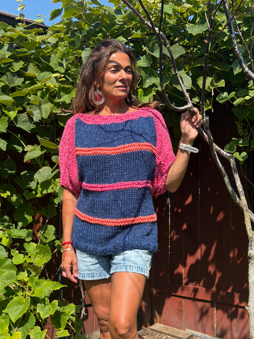 Coastal Stripe Knit Top